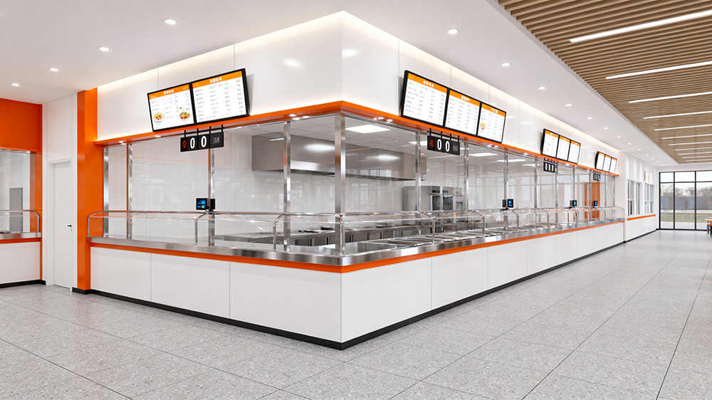 餐飲店出餐口裝修設計尺寸要求