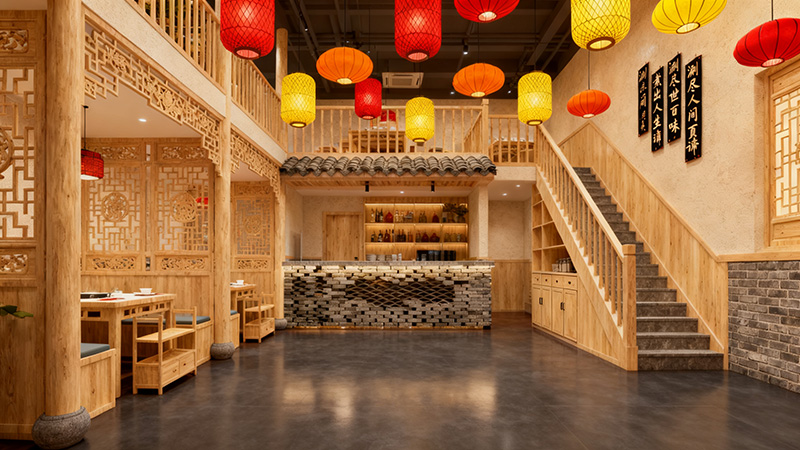 成都中式火鍋店裝修：從風格到細節的4個實用建議